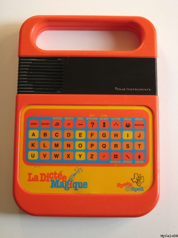 Speak and Spell Dictee Magique